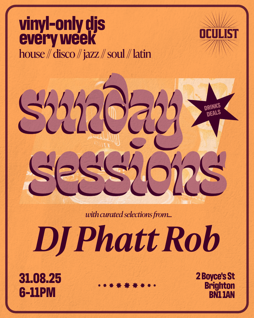 SUNDAY SESSIONS