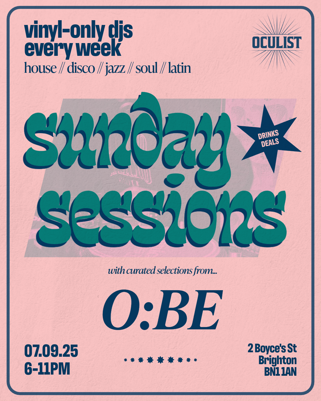 SUNDAY SESSIONS