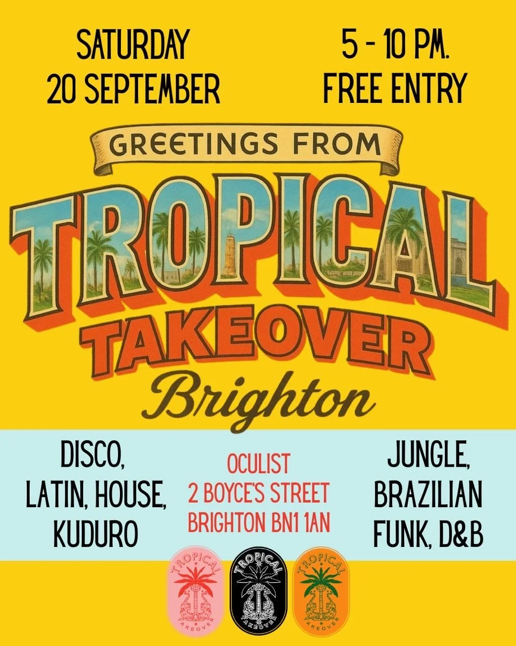 Tropical Takeover!