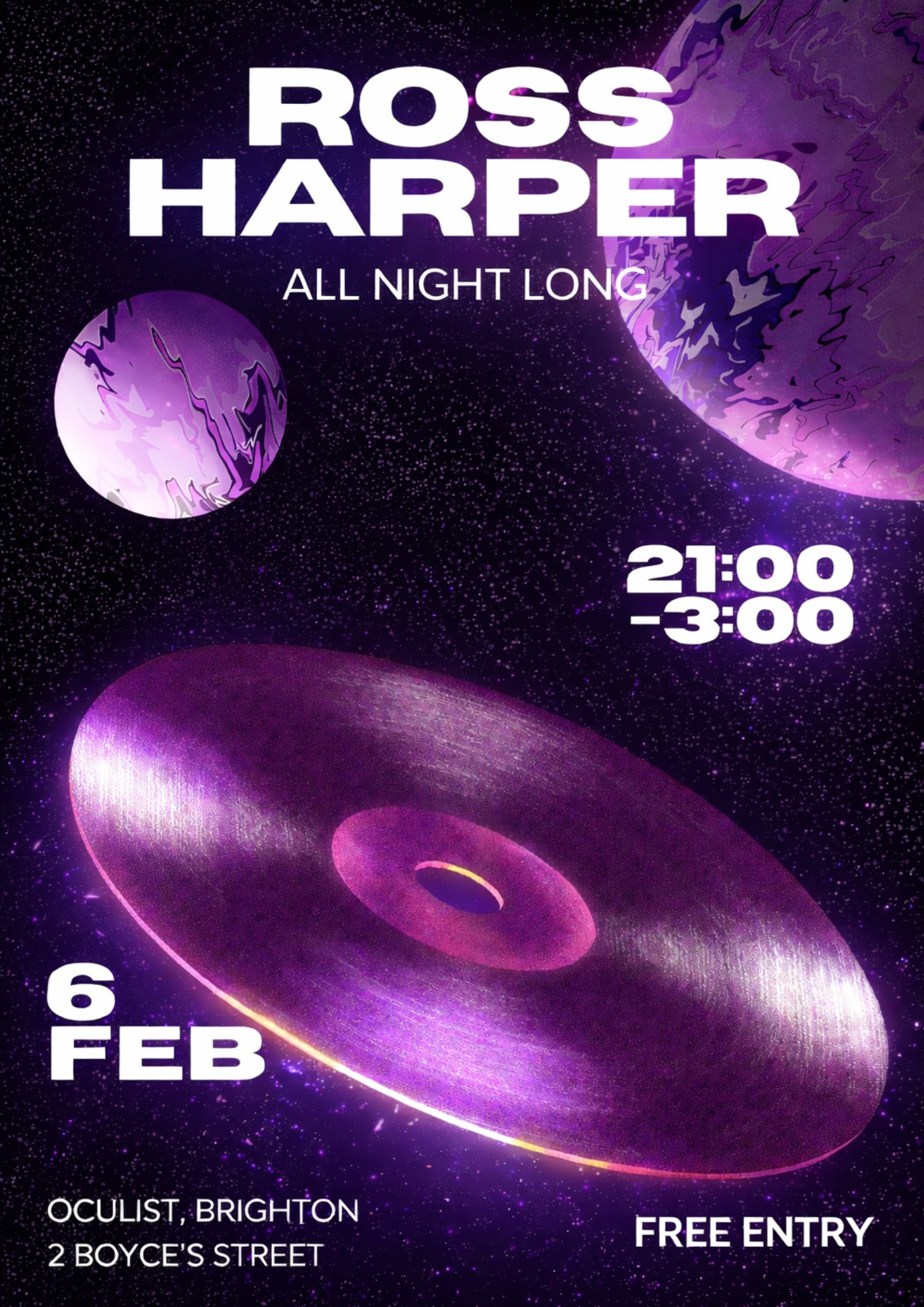 Ross Harper All Night Long!