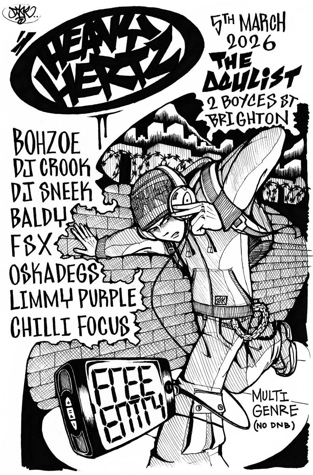 Oculist Student Nights w/ Heavy Hz 