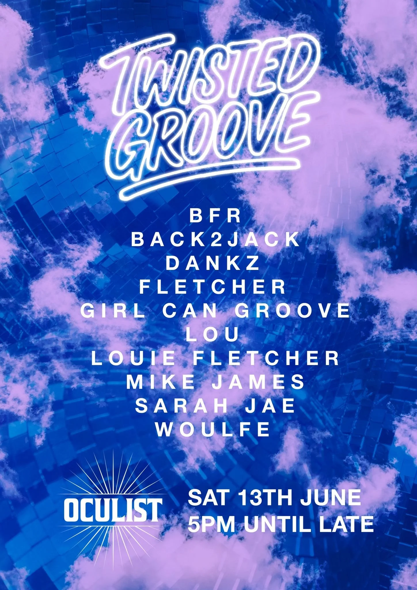 WOULFE Presents: Twisted Groove (Day to Night Party)