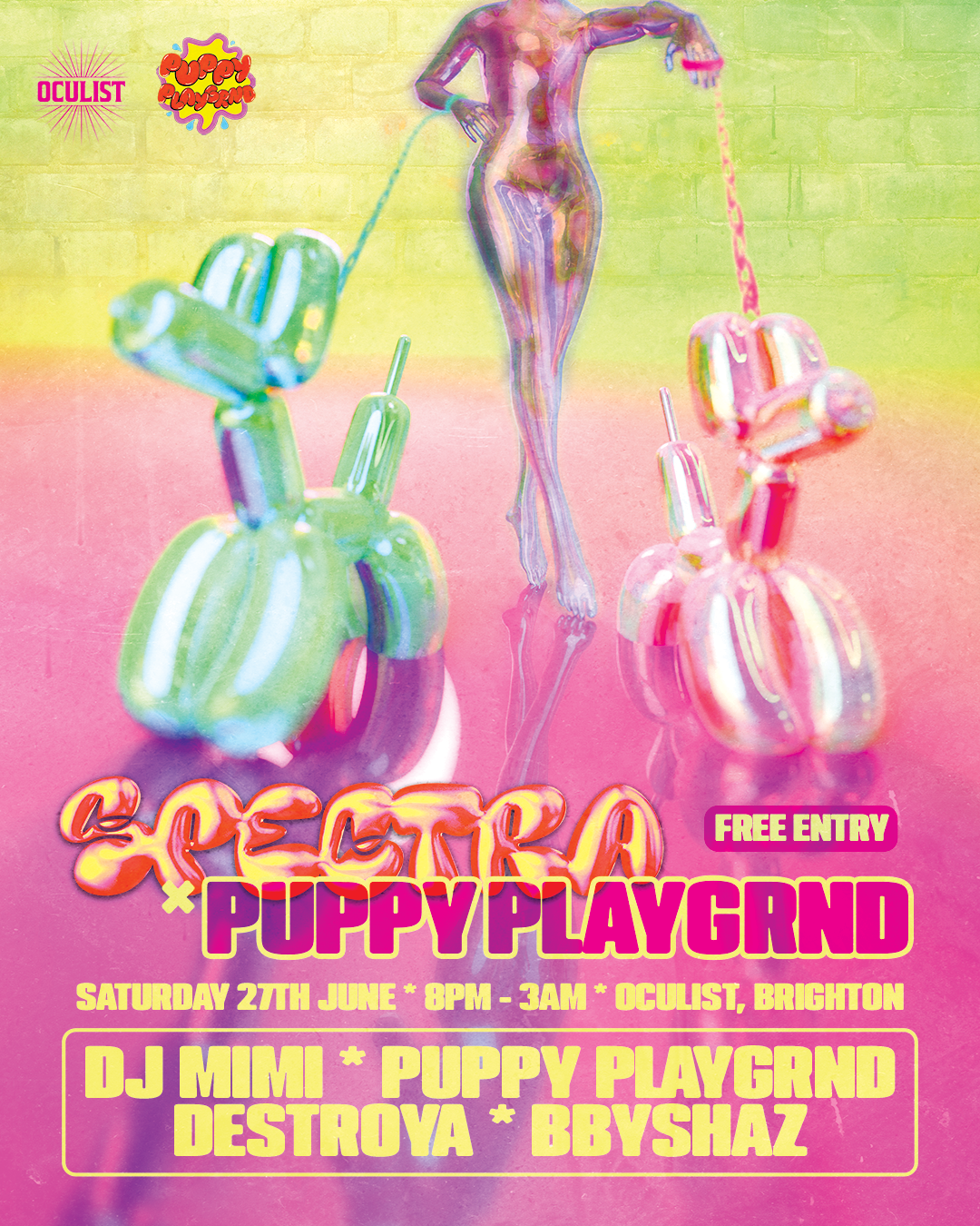 SPECTRA x Puppy Playgrnd