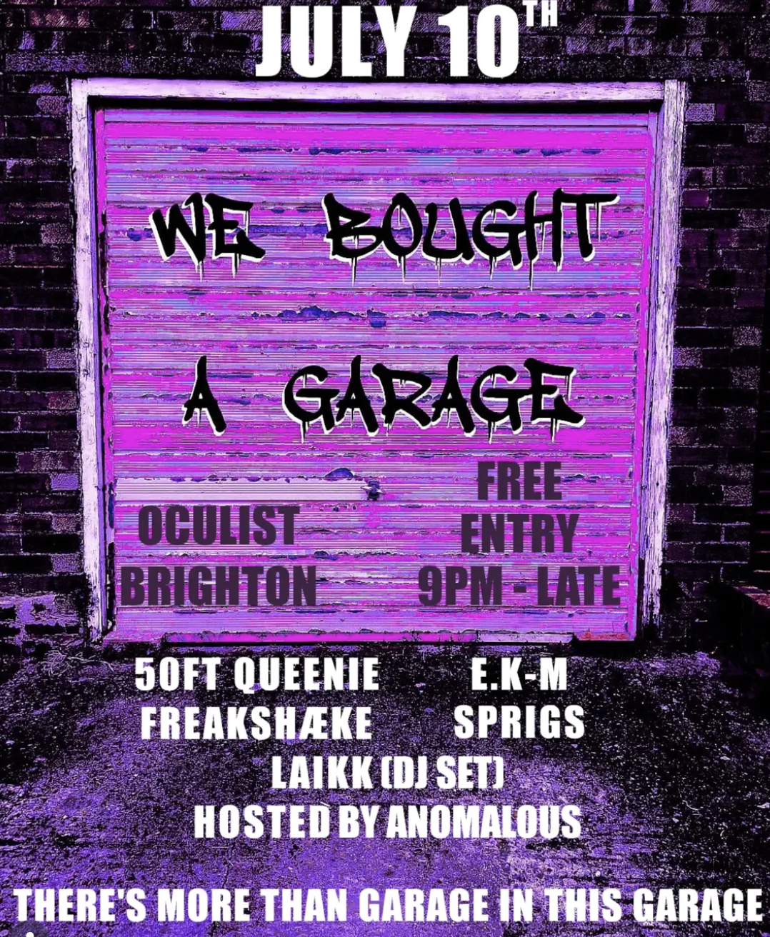 We Bought A Garage