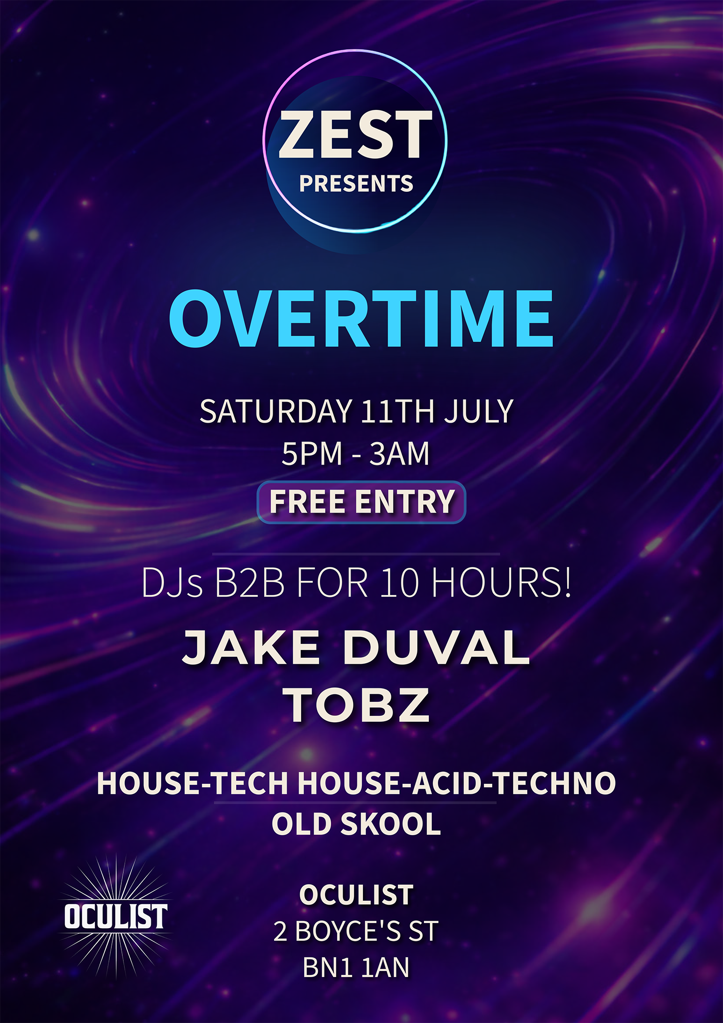 ZEST PRESENTS: HOUSE CANDY (Day Party!) 