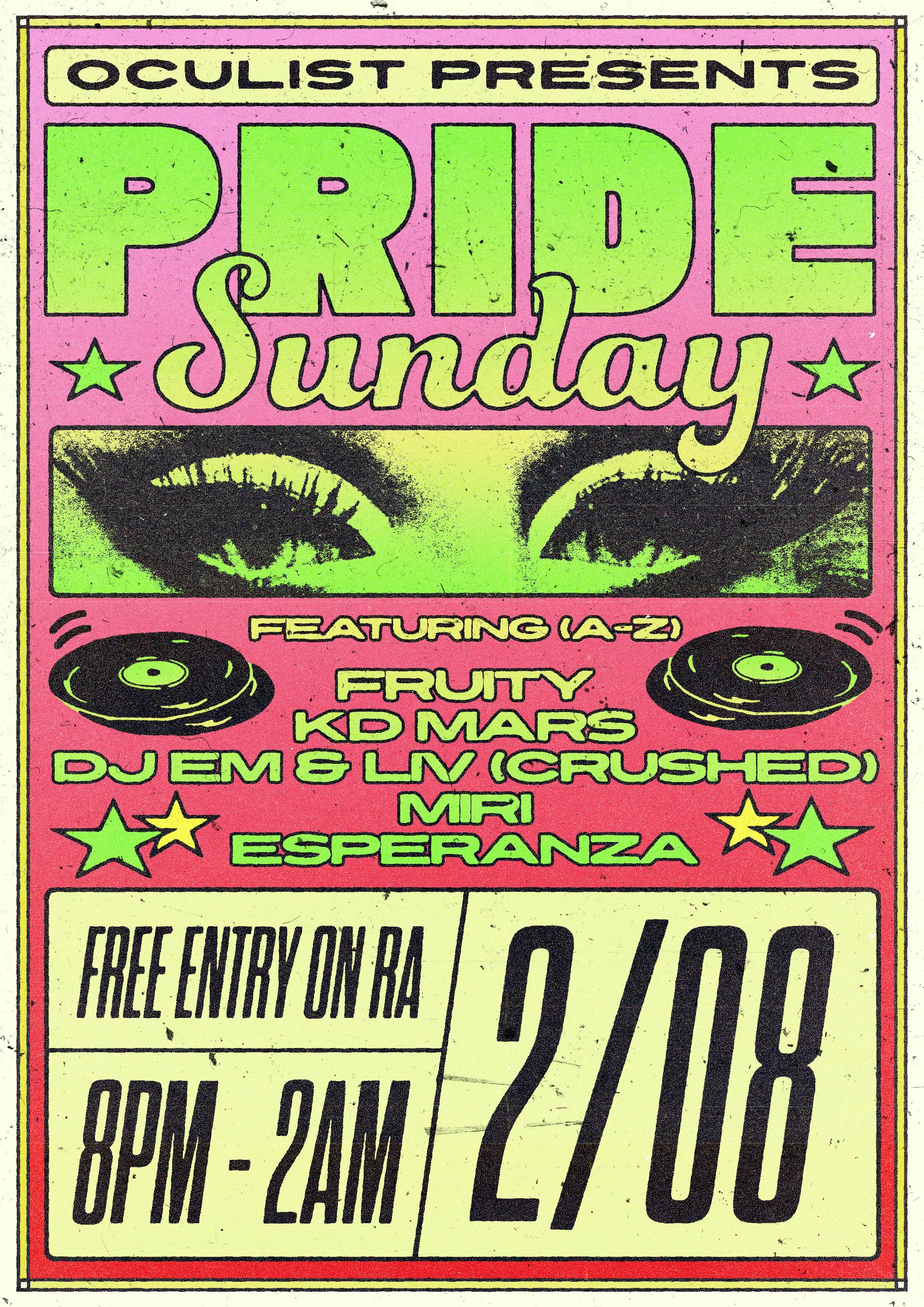 PRIDE SUNDAY: FRUITY, KD MARS, EM &amp; LIV, MIRI, ESPERANZA