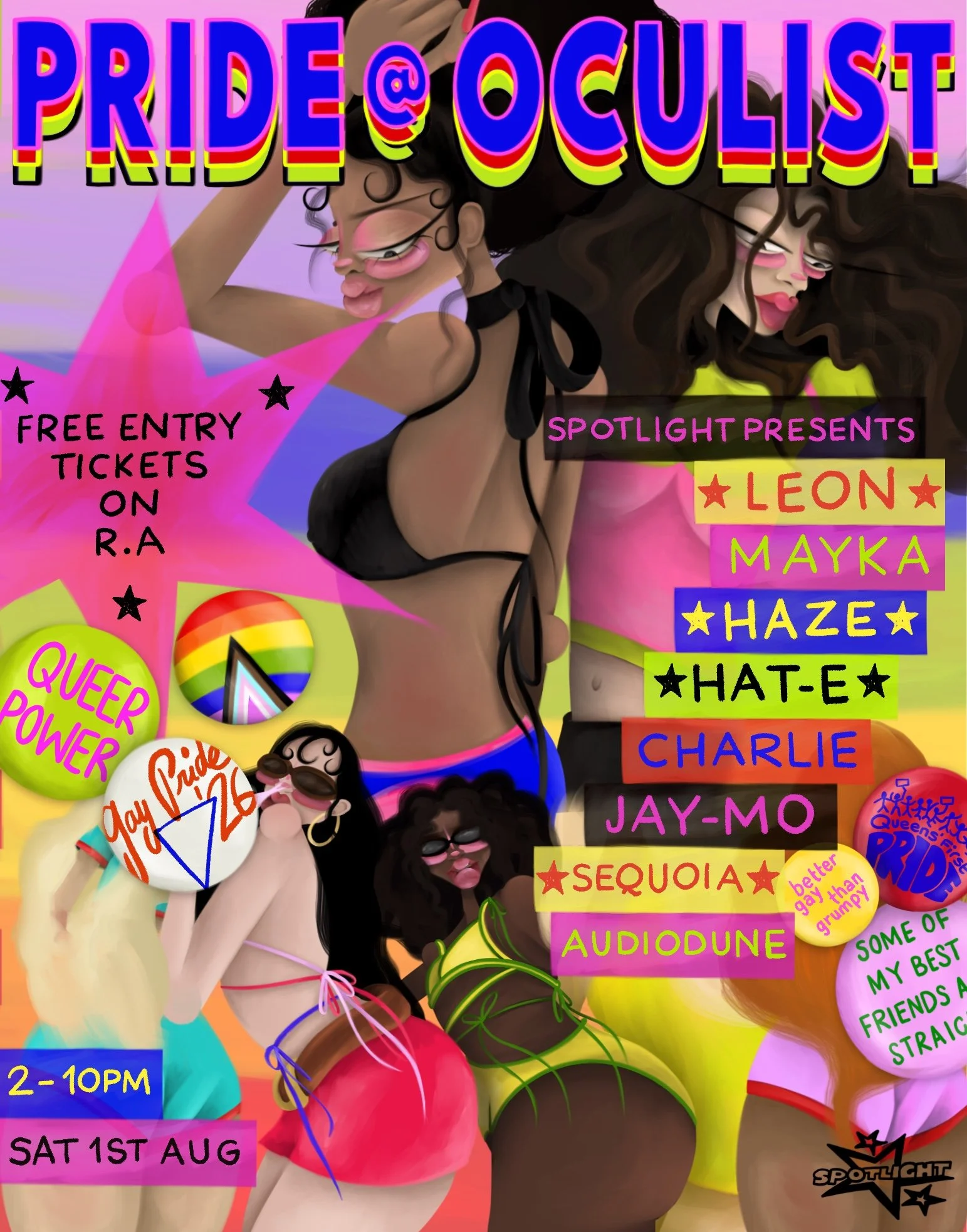 PRIDE DAY PARTY: SPOTLIGHT