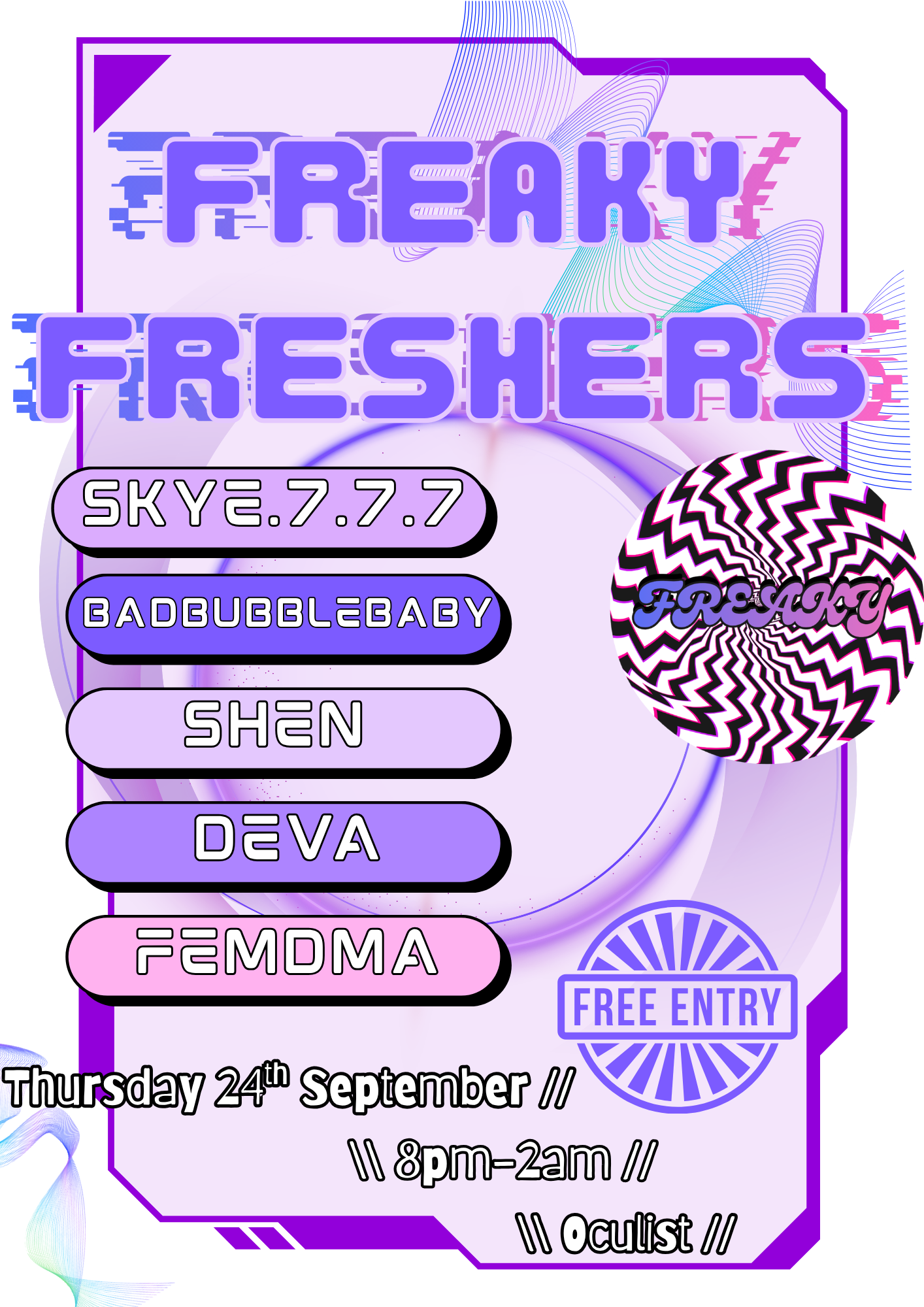 Freaky Freshers