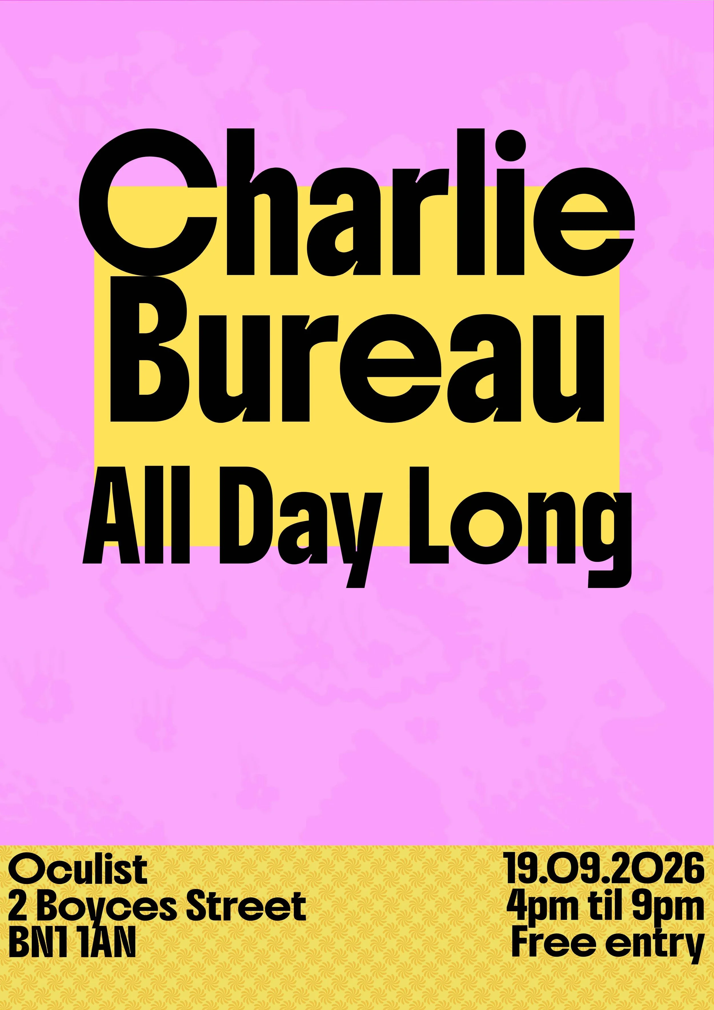 Charlie Bureau All Day Long!