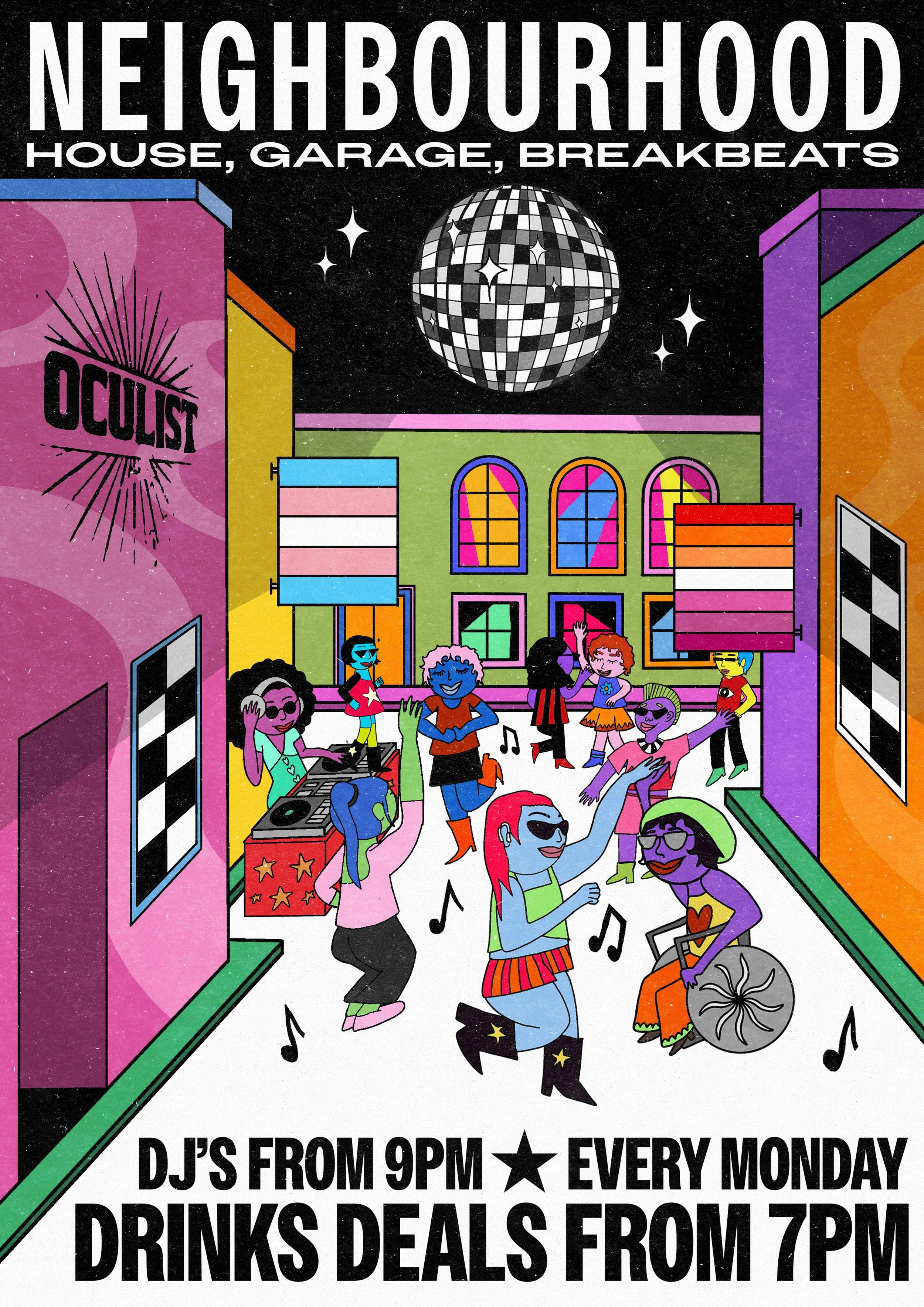 BRIGHTON FRESHERS BIG NIGHT OUT: NEIGHBOURHOOD