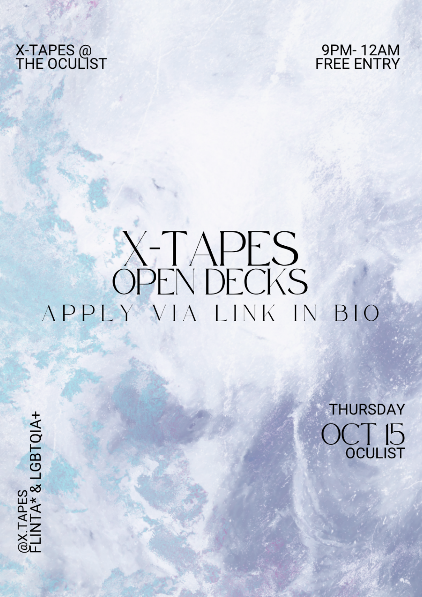 X-Tapes Open Decks
