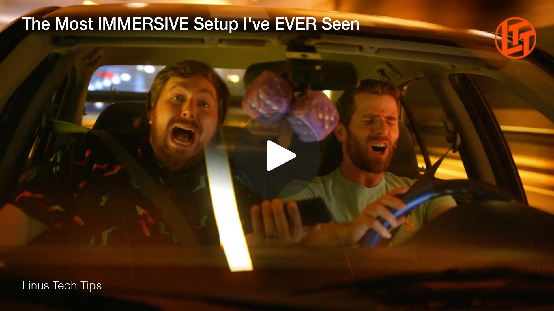 The Most IMMERSIVE Setup I've EVER Seen | Linus Tech Tips