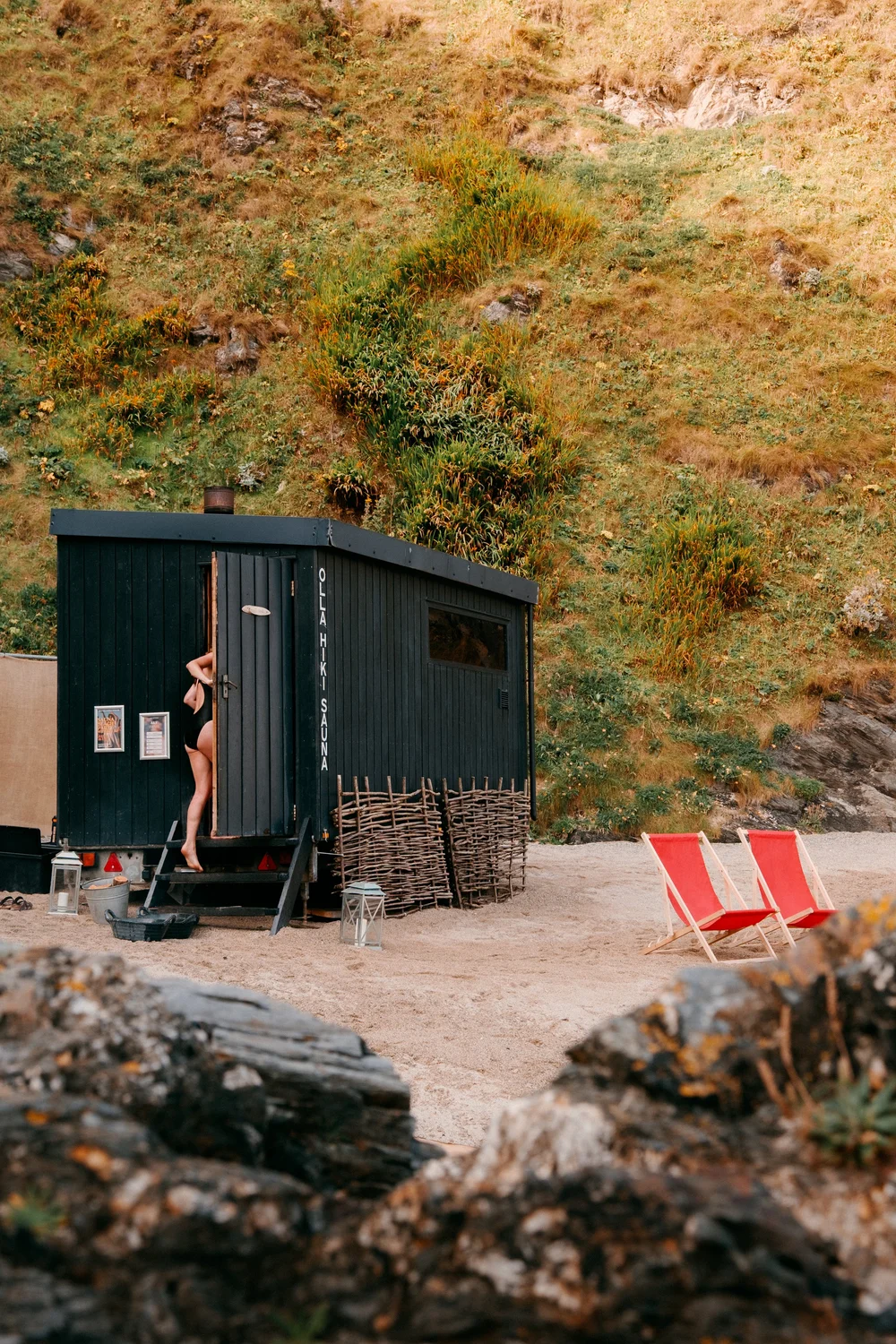Olla Hiki Sauna in Newquay