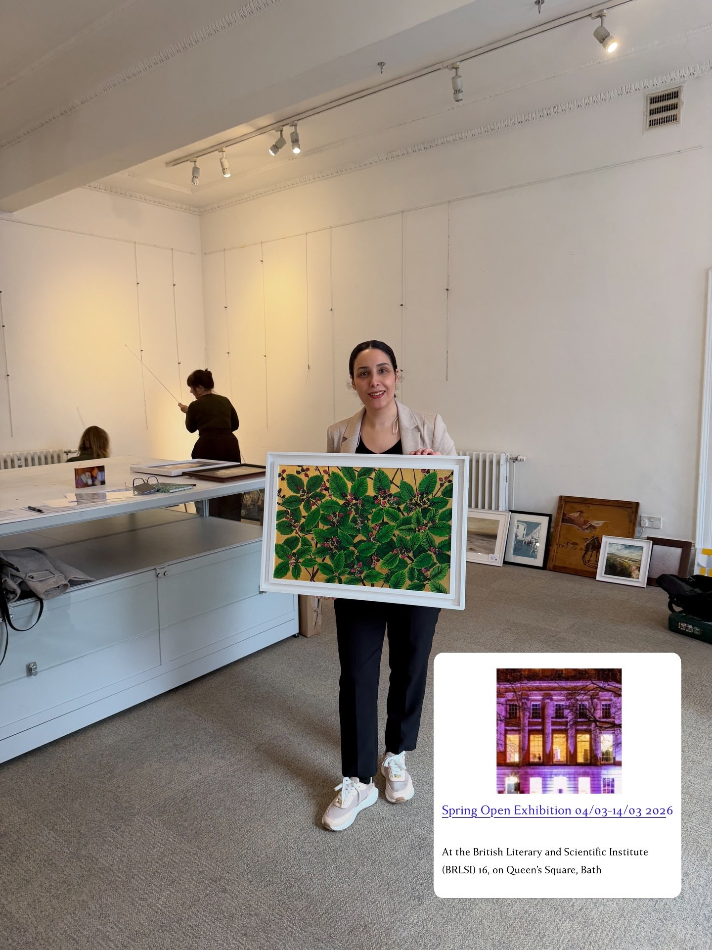 Today is back to Bath City to deliver work for @newbathartsclub Spring exhibition that runs from the 4th-14th of March at the British literary and Scientific Institute, 16 Queen&rsquo;s Square Bath.
Only 10 days so you might not like to miss it😜. #o