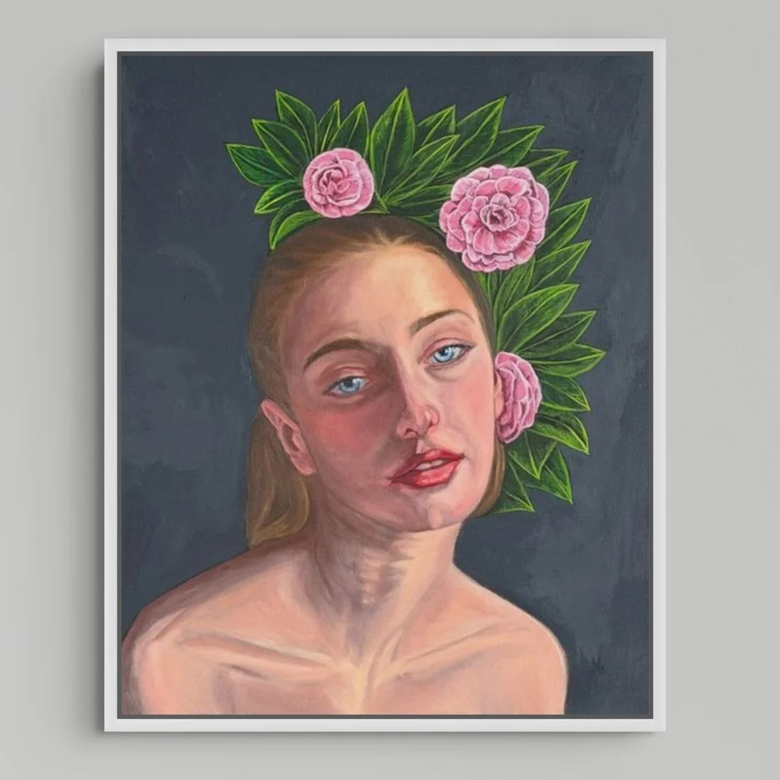 Three camellias