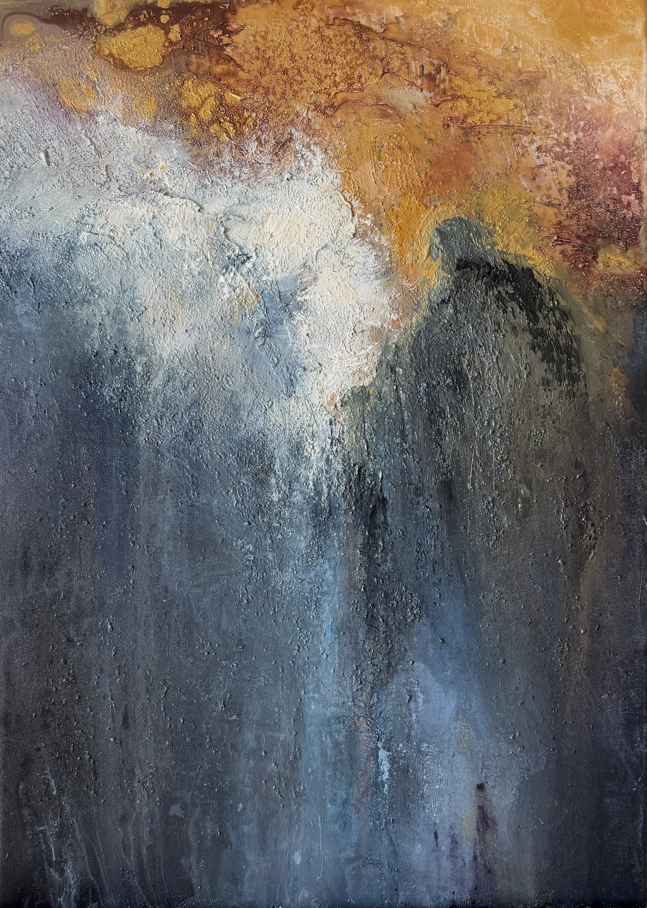 The one, who leads 2026, 70x50cm, ( 27,6x19,7in ), acrylic on canvas

