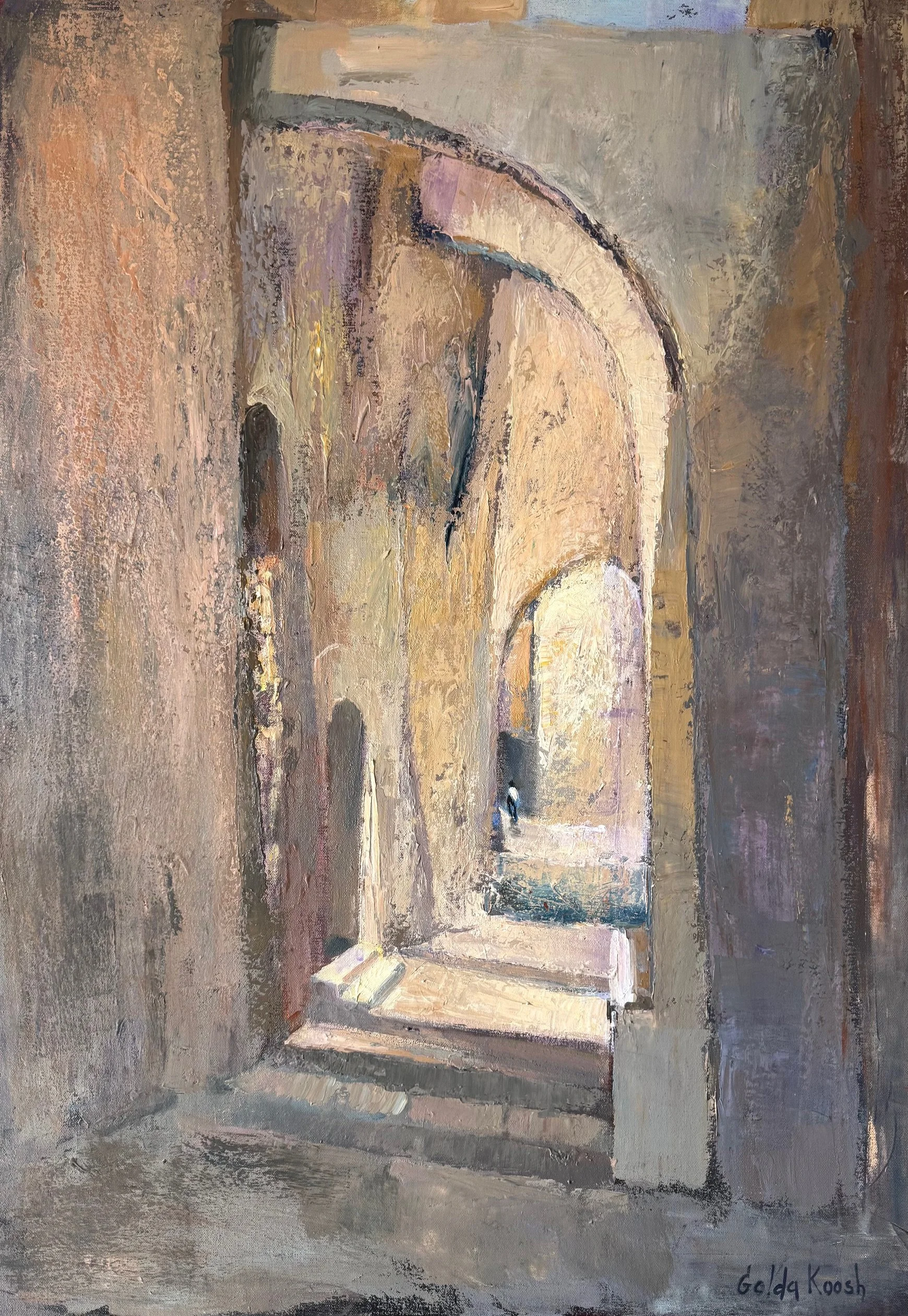 Old city of Jerusalrm
100x70, acrylic on canvas
