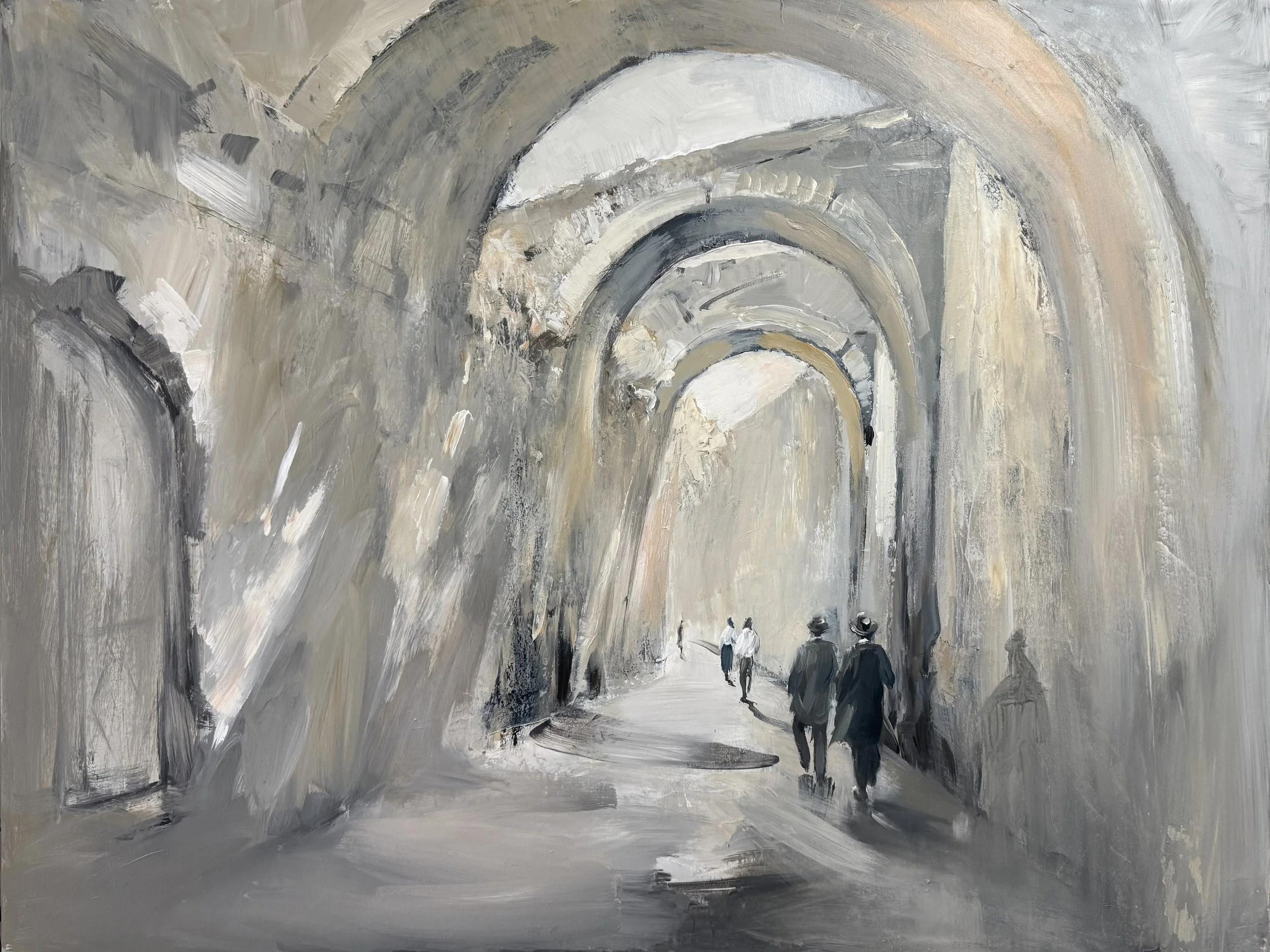 Path of Light and Memory
90x120 cm. acrylic on canvas