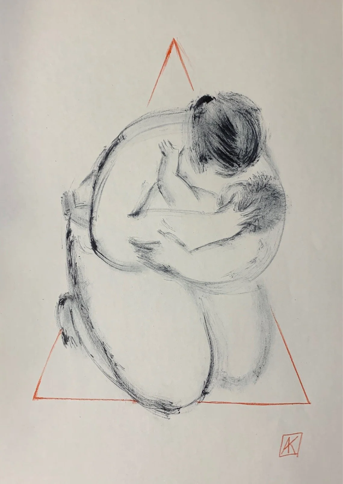 "Love" 
29,5x21cm, watercolor on paper