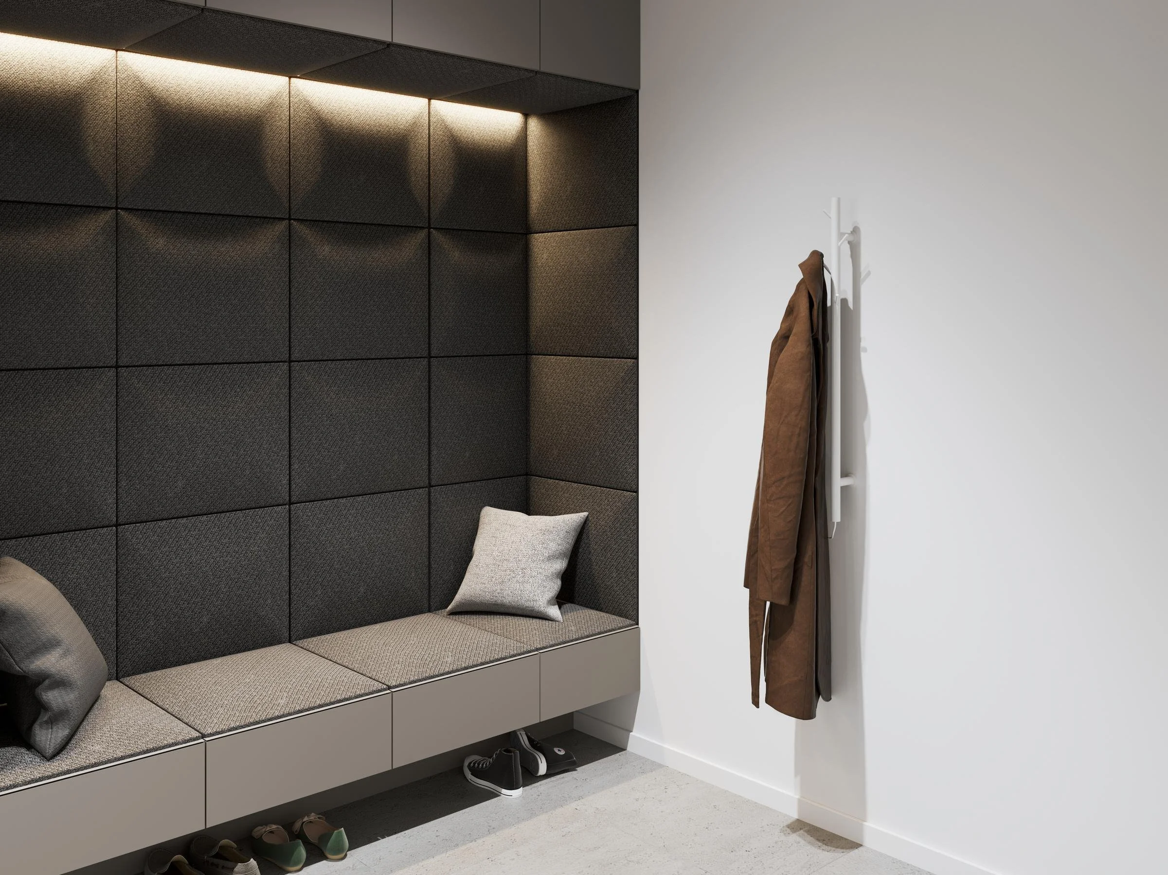 Tubi διακοσμητικό καλοριφέρ, ηλεκτρικό, κάθετης τοποθέτησης, χρώματος λευκό, ιδανικό για χωλ