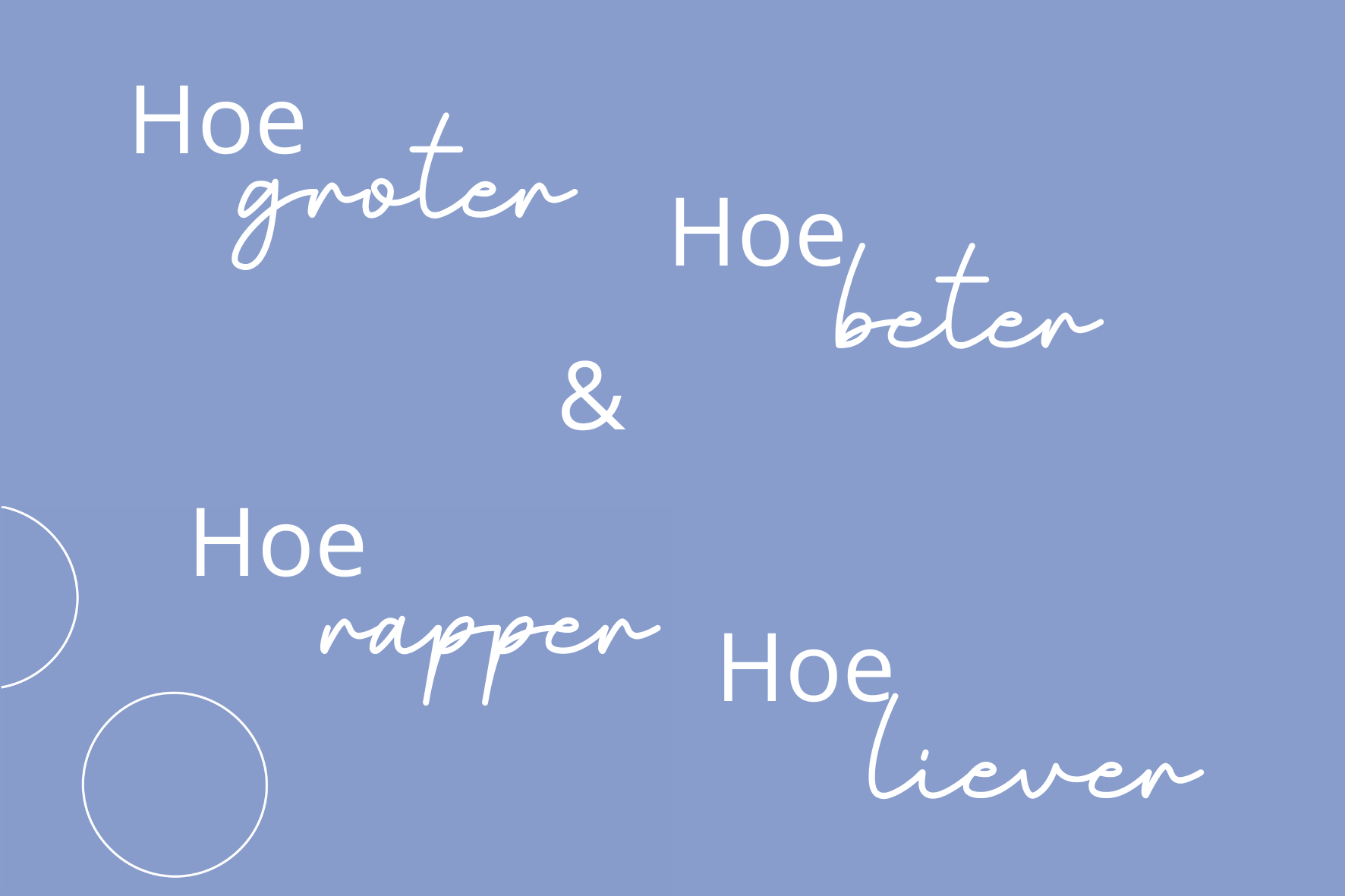 Mijn bedrijf laten groeien?   Daar heb ik geen tijd voor!