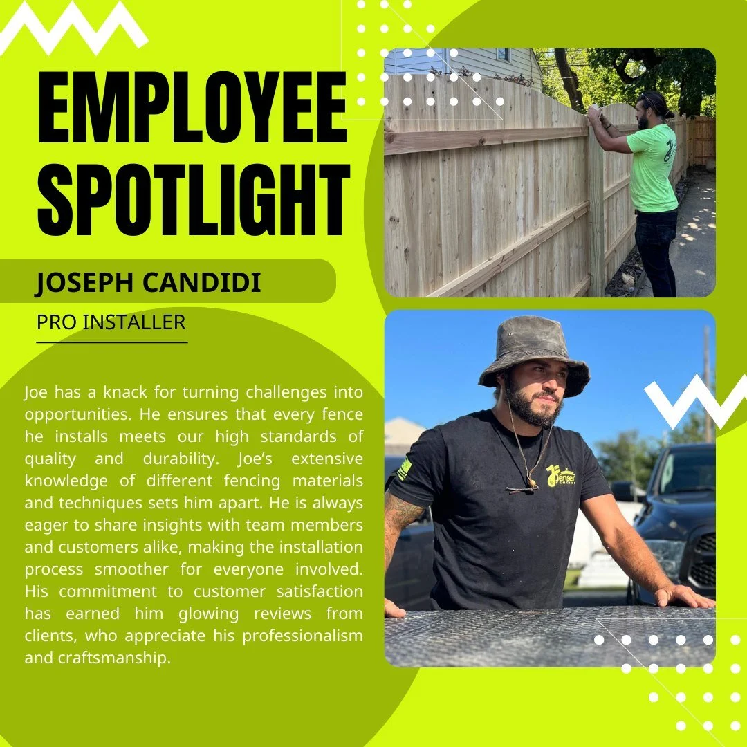 We&rsquo;re proud to have Joe on our team. His dedication and expertise not only enhance our projects but also strengthen our team spirit. Here&rsquo;s to many more successful installations together! 
.
.
.
.

.
.
#pafencecompany #pafencecontractor #