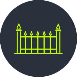 Decorative and Wrought Iron Railing  Icon