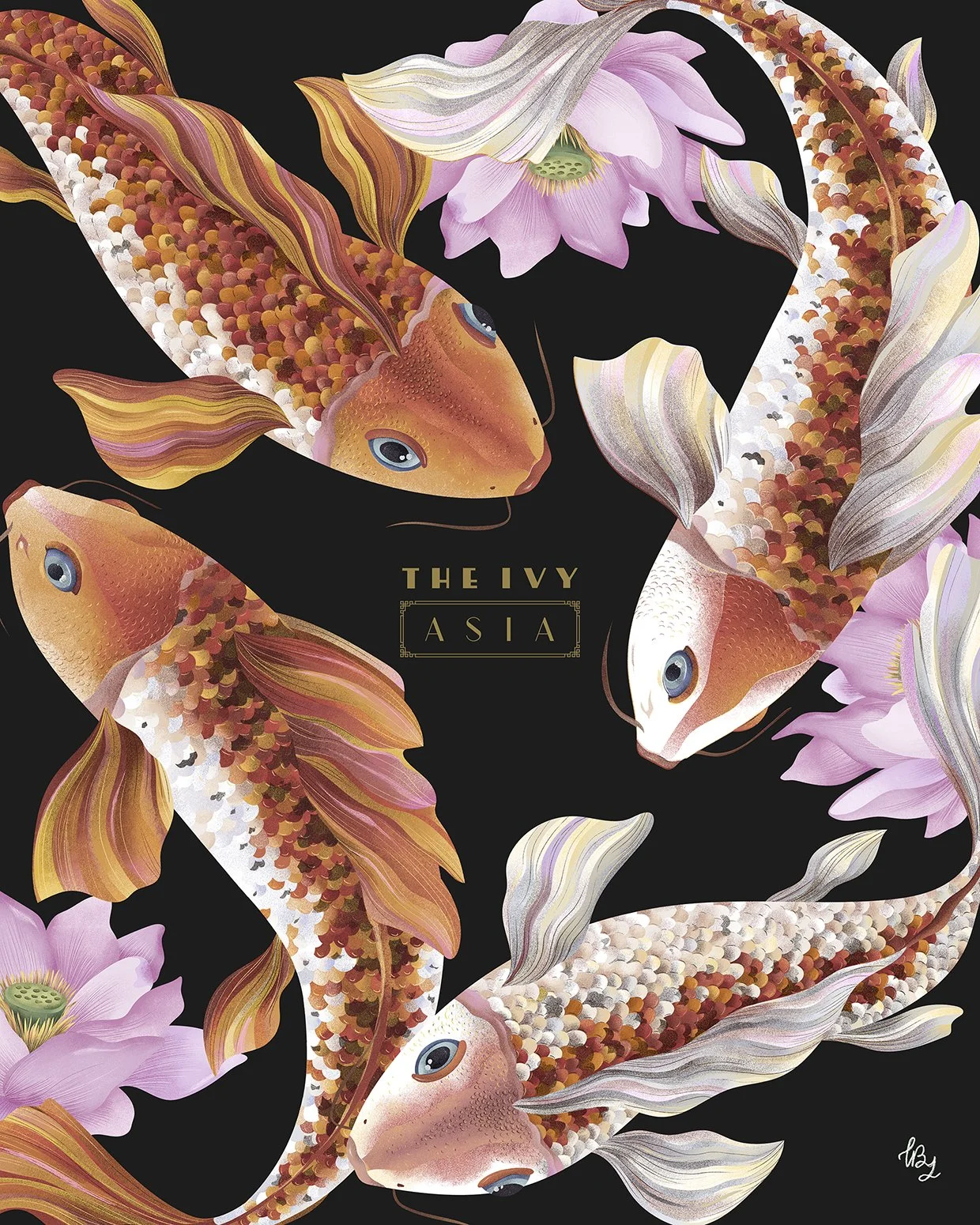 The Ivy Asia Web Illustrations