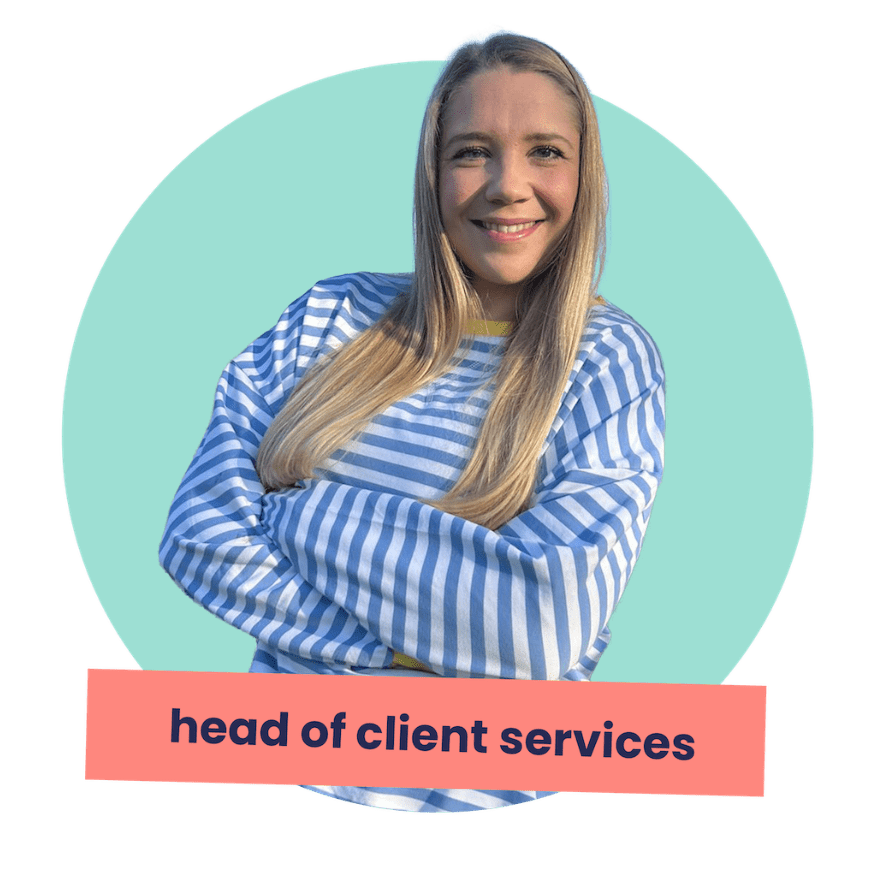 Helena, Head of Client Services at Hubble
