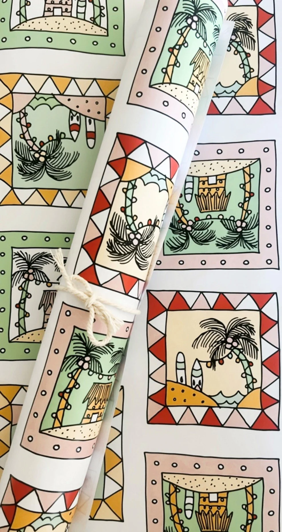 Christmas wrapping paper rolls — Lulu Pawlik