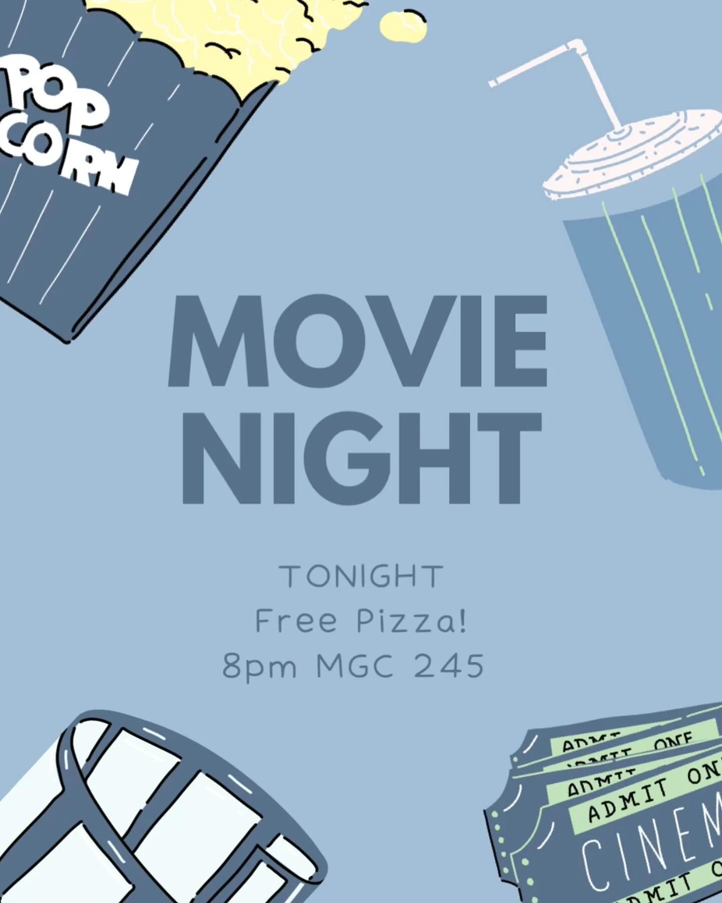 see you all tonight🍿🩵