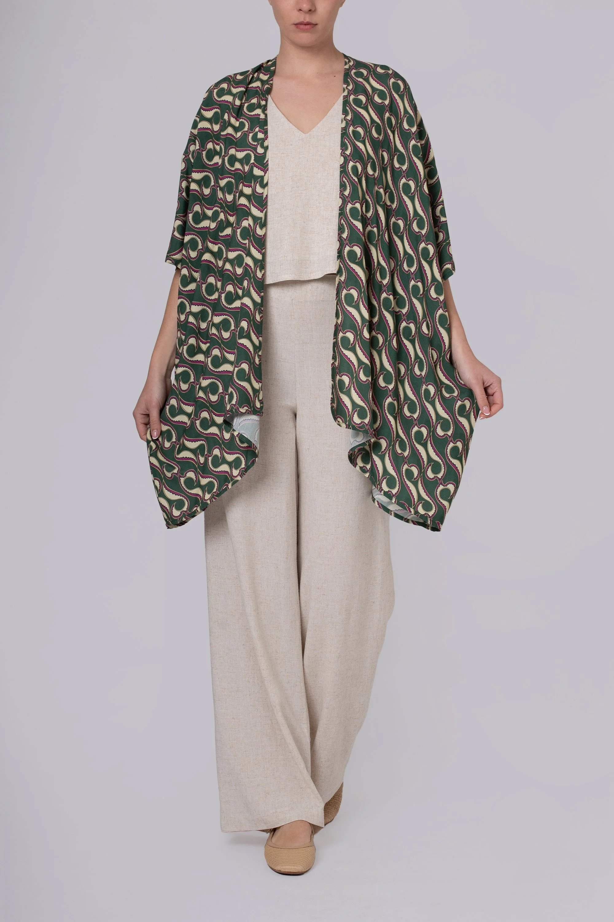 CELINE S26-F2- kimono