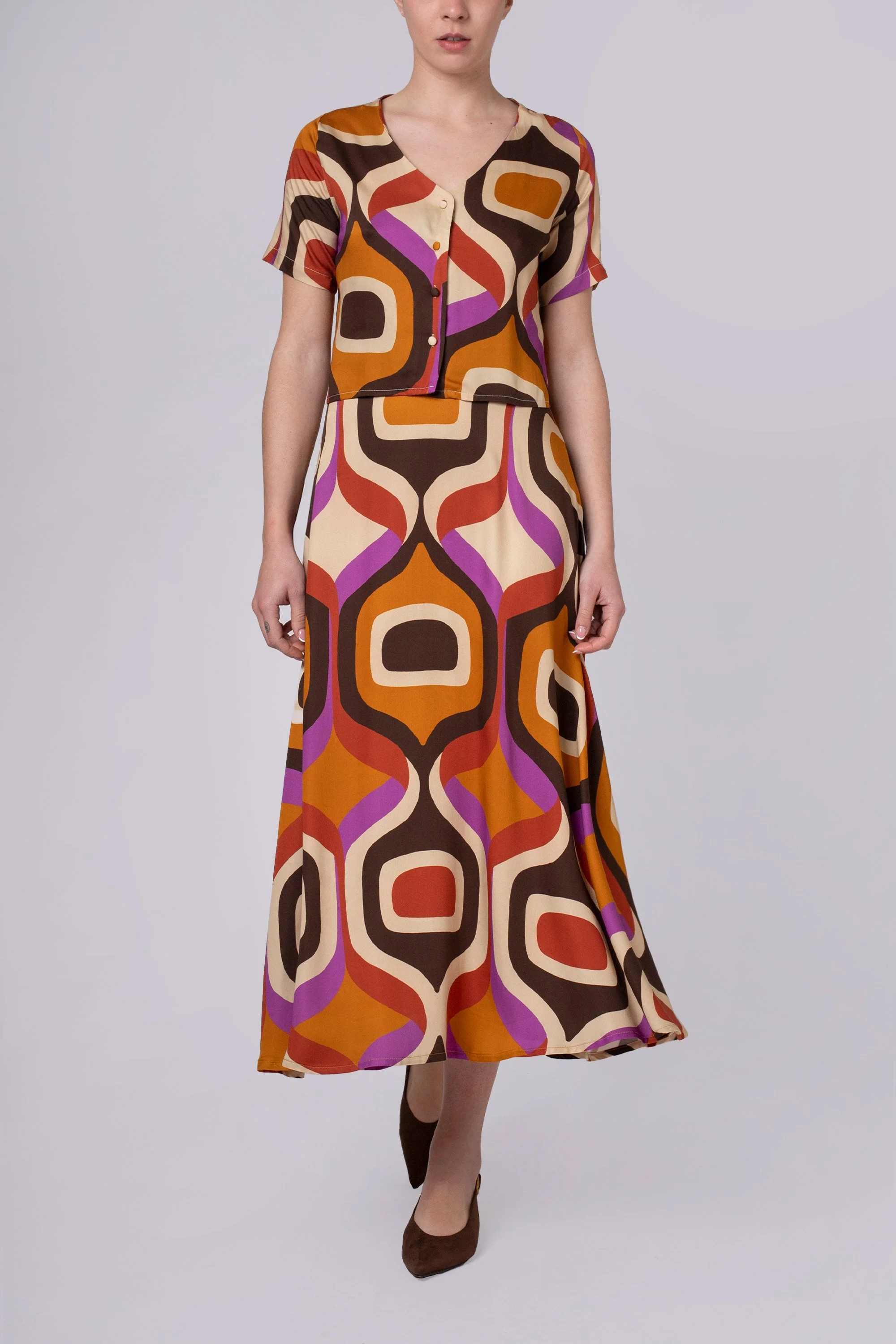 DARLENE FW7 VG – Midi skirt