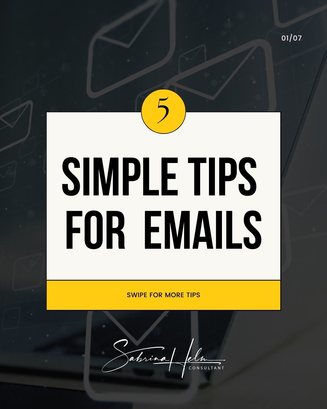 Emails are one of the best ways to raise money so make sure you are doing it right - with some even earning over $40 for every $1 spent! 

Here are my 5 simple tips for effective emails: