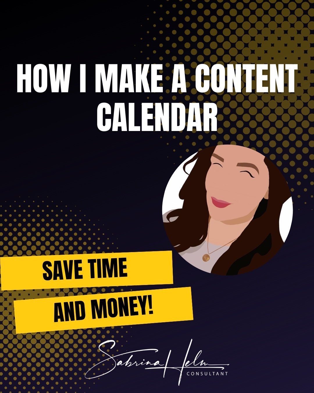 📆Wanna know how I make my content calendar? 
Check out my YouTube video! 

Save yourself 
⏰time
⚡️energy
💰MONEY!

You know where to find the 🔗!