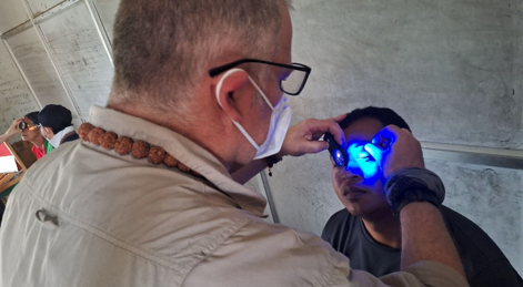 Vision screening and eye health care in the Kavre district in Nepal