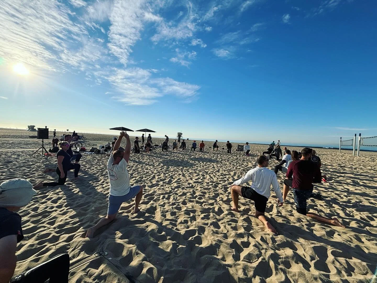 ☀️Start Your Morning in the Sand
 Strong. Connected. Unstoppable. 💪🏐

Tomorrow morning in Huntington Beach, we&rsquo;re back in the sand for another high-energy INSAND workout. Come move, sweat, and play with an amazing crew &mdash; the weather&rsq