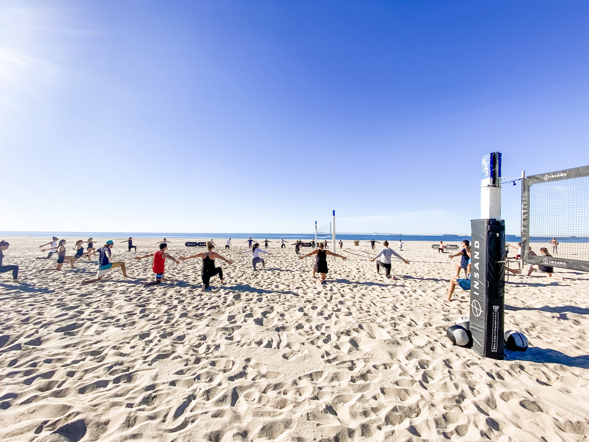 Outdoor Workout Classes Huntington Beach, Irvine, Santa Ana, CA INSAND
