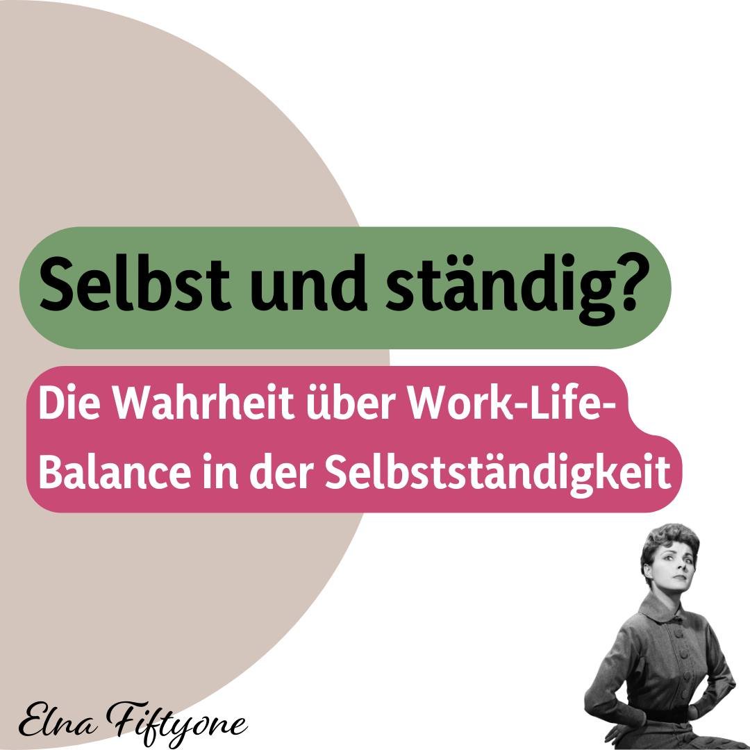 👉 Seit vier Jahren bin ich nun selbstst&auml;ndig und das Thema &quot;Work-Life-Balance&quot; ist st&auml;ndiger Begleiter. 🔄 Viele streben danach, aber nur wenige erreichen wirklich eine Balance, die sich &quot;ausgeglichen&quot; nennt. 

Bei mir?