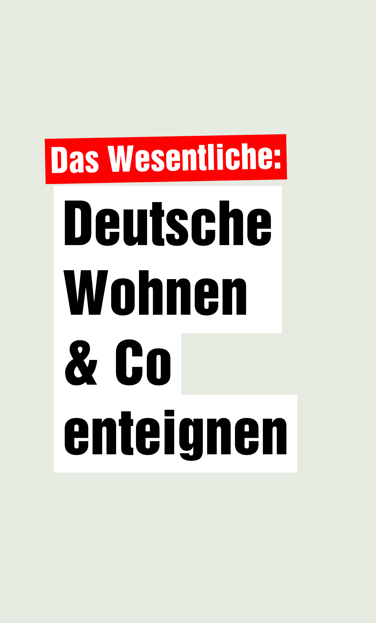 Die Berliner Linke Berlin: Deutsche Wohnen und co enteignen