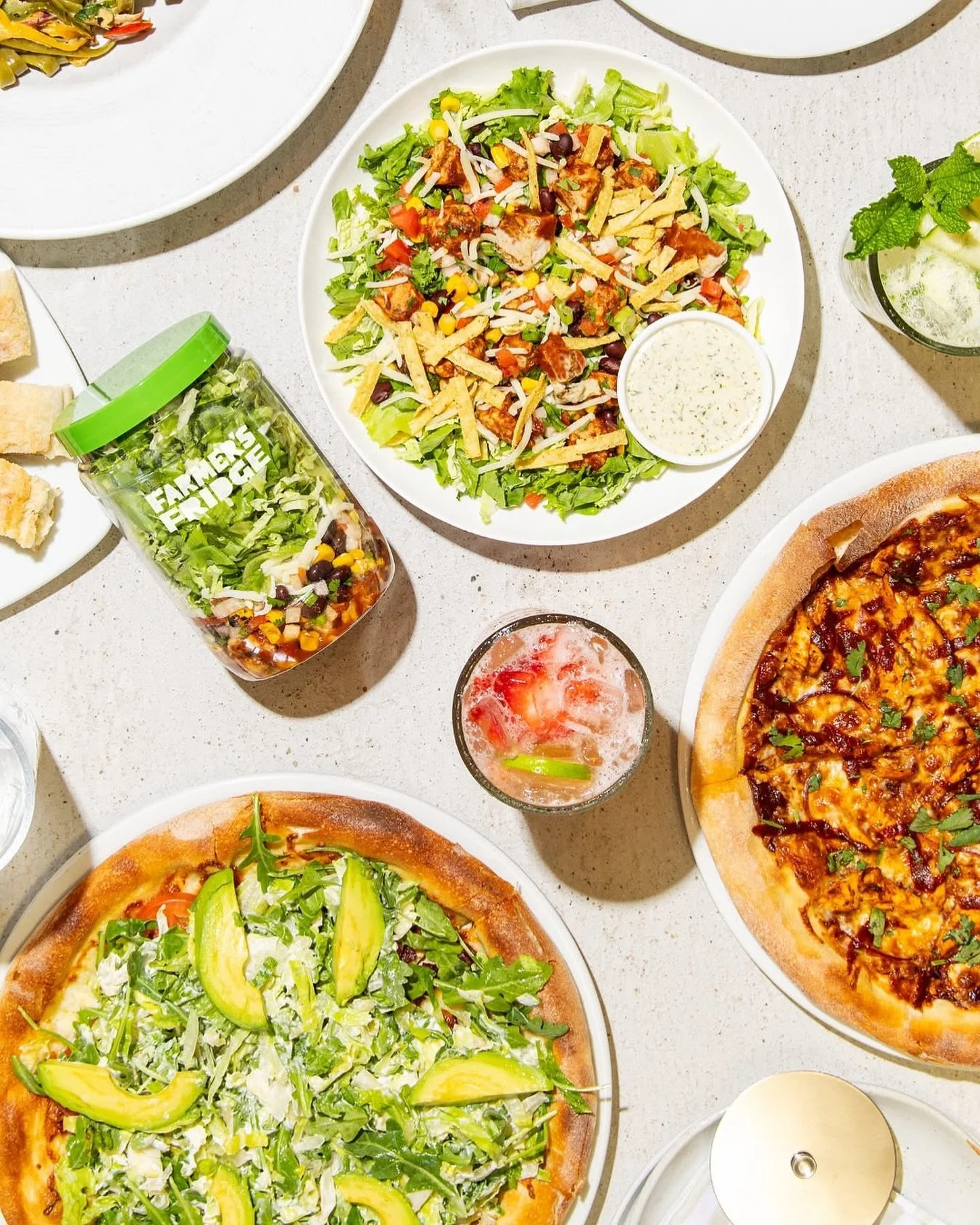 The @cpk Original BBQ Chicken Chopped Salad is now available in the @farmersfridge! It&rsquo;s bold, craveable, and available for a limited time. 🥗🍗 

Plus, every salad purchase comes with a free pizza at any California Pizza Kitchen location. 🍕

