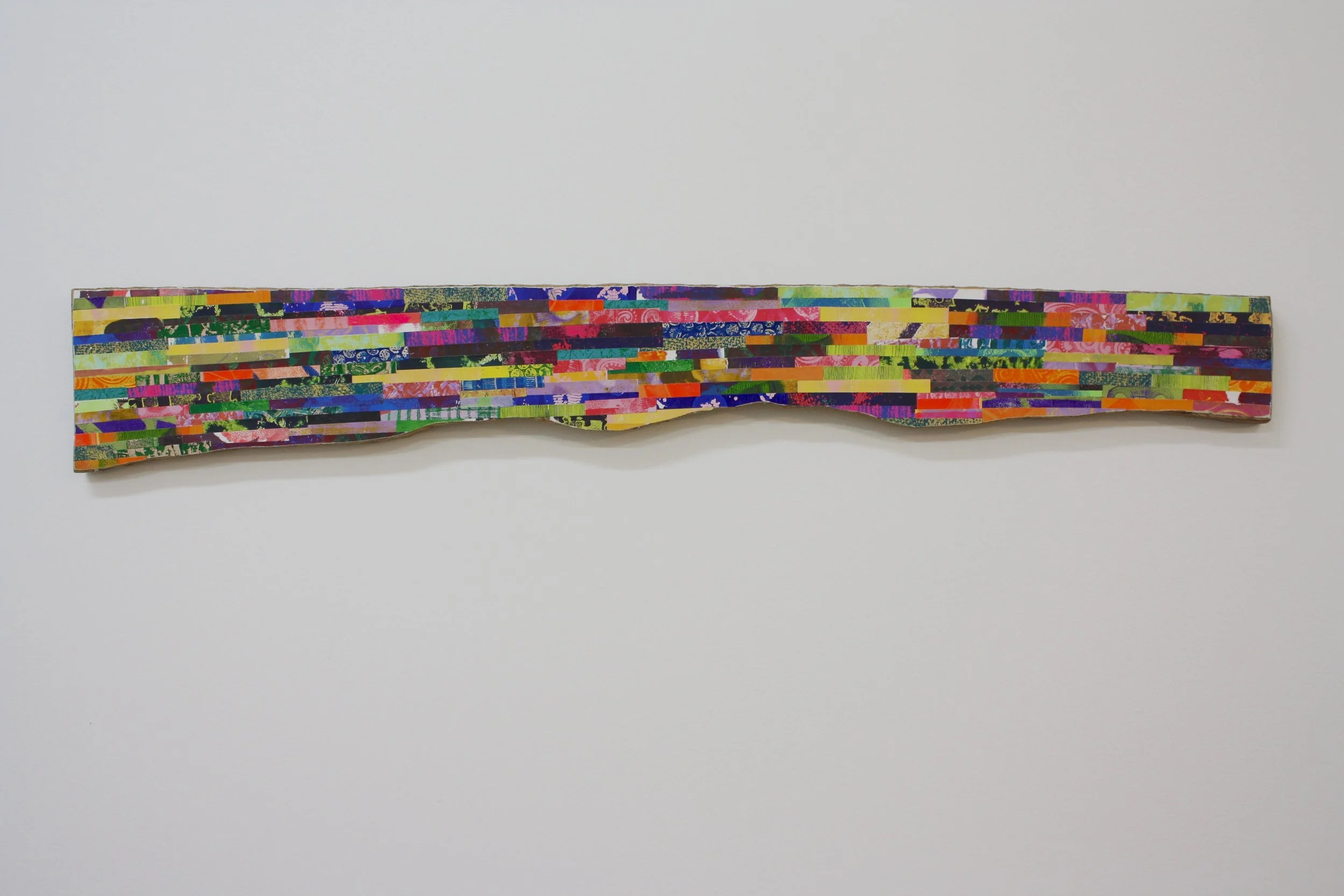 Bell_Freddie_Remaining_collaged monoprints on found wood_6x38.JPG