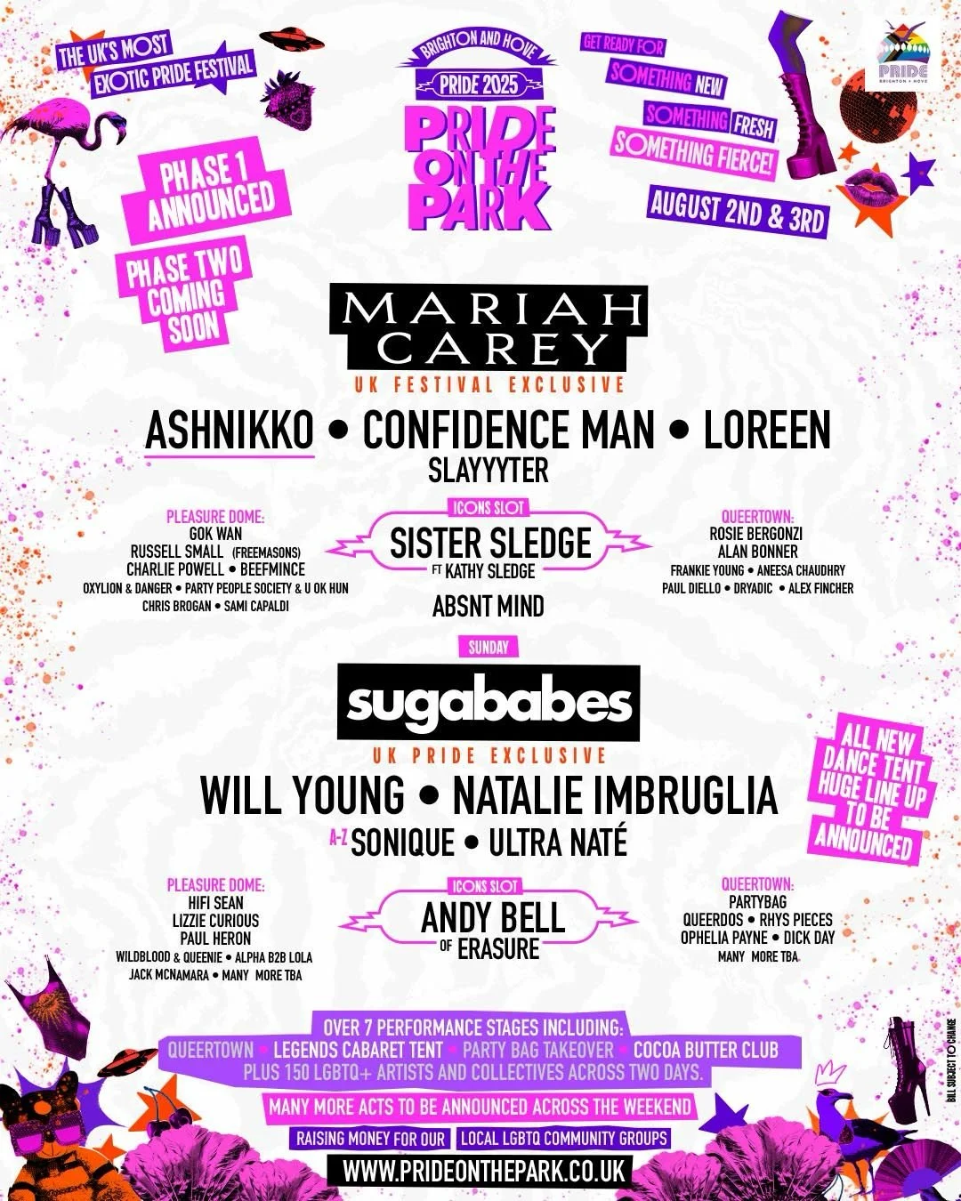 Brighton Pride on the Park 2025