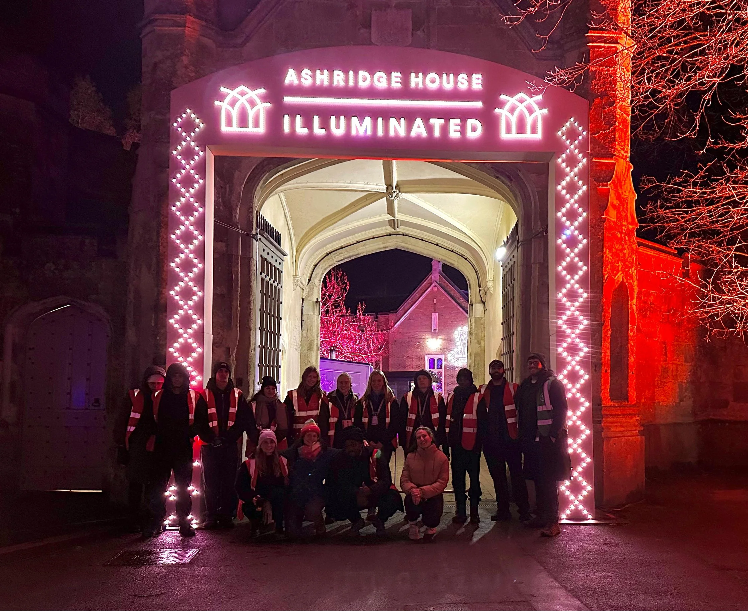 Ashridge House Illuminated