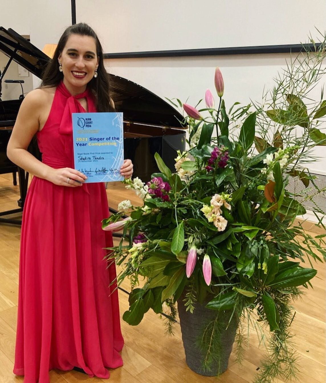I&rsquo;m so excited to say that I have won the Nigel Beale 1st Prize at the @hurncourtopera competition today! It was a beautiful day of music making with the divine @perezalicious and congrats to all the gorgeous finalists and new friends ❤️ Thank 