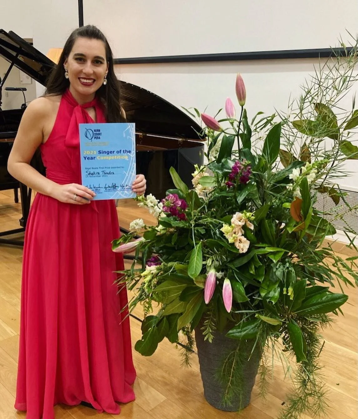 I&rsquo;m so excited to say that I have won the Nigel Beale 1st Prize at the @hurncourtopera competition today! It was a beautiful day of music making with the divine @perezalicious and congrats to all the gorgeous finalists and new friends ❤️ Thank 