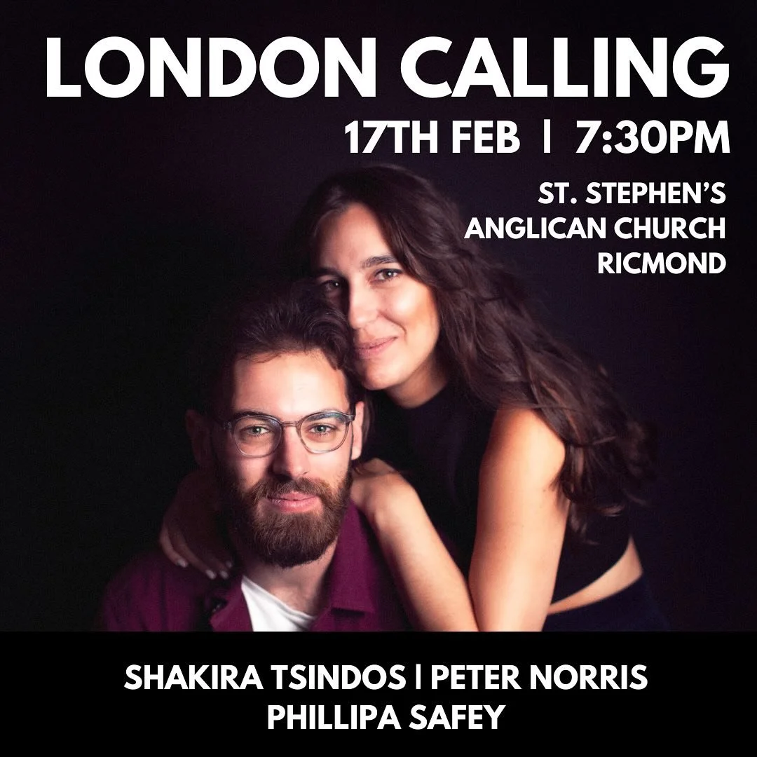 Beyond excited to be back in Melbourne for February, and to perform with @peteynee for the first time! 

Join Peter and I, along with the phenomenal Phillipa Safey, in an evening of opera, song and theatre at St. Stephen&rsquo;s Anglican Church on 17