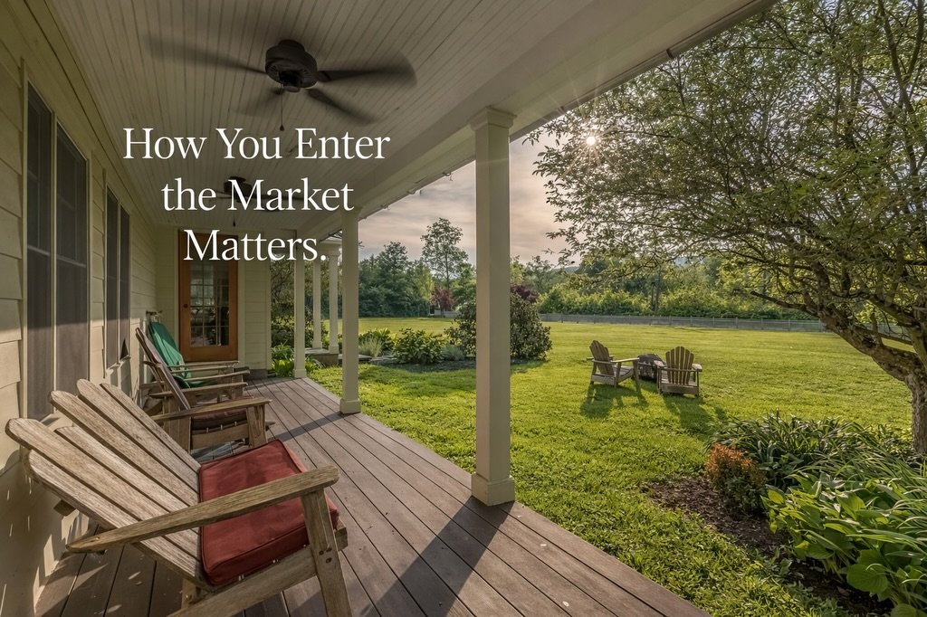 How your home enters the market determines everything. In the Hudson Valley, buyers aren&rsquo;t just purchasing property &mdash; they&rsquo;re choosing a lifestyle, a feeling, a future. That&rsquo;s why I believe in leading with intention: understan