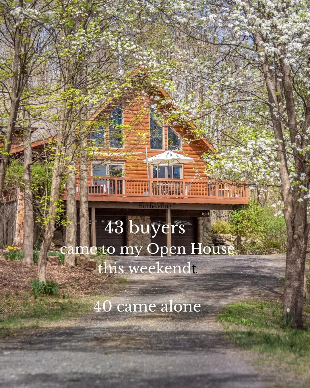 43 buyers came through my open house this weekend.

Most said they had an agent.
Many couldn&rsquo;t tell me who.

A few days later we had multiple offers.
Highest and best.
One accepted.

Then the calls started coming in&hellip;
Agents who had no id