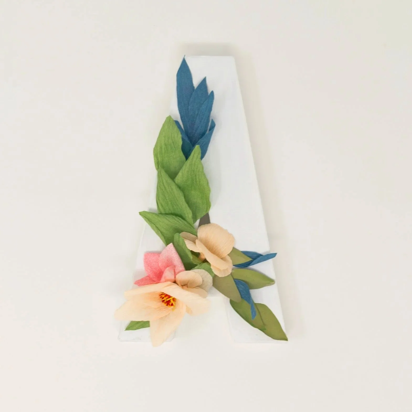 Taller letras floreadas